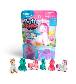 JC25 ZIMPLI - BAFF BOMBS LICORNE SURPRISE ASST (BOMBE DE BAIN) (0525)
